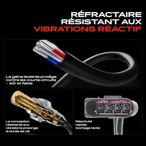 Sonde lambda capteur d'oxygène Golf IV 1J1 A3 8L1 Lupo Bora