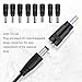 GutReise USB to DC Power Cable,8 Connectors Adapter for HUB Splitter,Mini Fans,DJ Controller, LED Lights, Electronic Devices Routers Speakers LCD CCTV Cameras TV Box