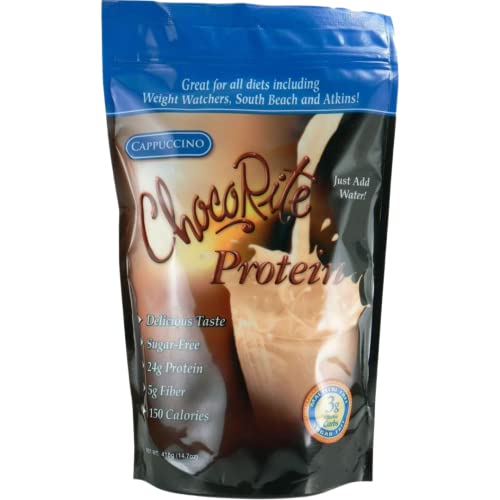 HealthSmart Foods ChocoRite Protein Shake Mix Cappuccino