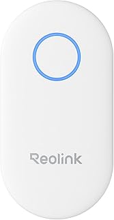 Reolink Carillon Numérique, Uniquement Compatible avec Sonnette Vidéo WiFi/PoE V2+, Fonctionne avec la Batterie de Sonnette, Plug & Play, Contrôle à Distance Via l'app