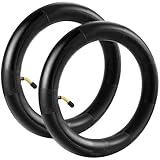LotFancy 12.5 x 2.25 inner tube with Angled Valve, 2 Pack 12 1/2 x 2 1/4 Tubes for Jetson Bolt Folding Electric Bicycle, Pocket Bikes, Gas Scooters, Electric Scooters and More
