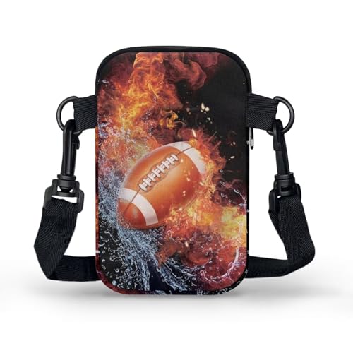 Mens Shoulder Sling Bag 2 Layer Shoulder Bag Zipper Messenger Pouch2