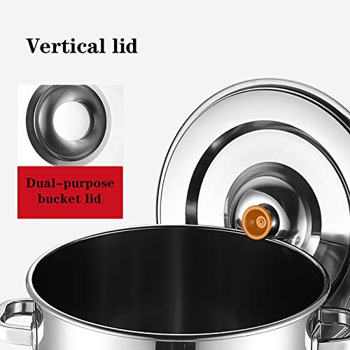 Marmite induction 30cm pour cuisiner de grands ragoûts sans déborder - 5