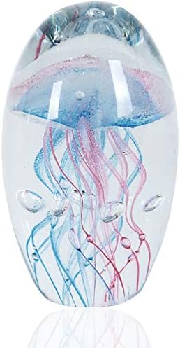 EUSTUMA Hand Blown Glass Elephant Figurine Ornament,Animal - View #9