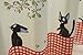 Studio Ghibuli Kiki's Delivery Service Cafe Curtain Walking Jiji Made in Japan