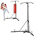 Imagen de VEVOR Soporte para Saco de Boxeo Equipo de Entrenamiento Resistente de Acero Soporta hasta 65 kg Altura Ajustable Soporte Independiente a Sacos de Arena para Gimnasio en Casa