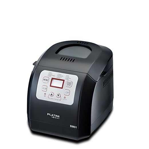 Bajaj Platini BM01 550-Watt Bread Maker (Black/Grey)