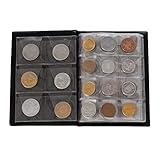 108 Coin Collection Including Currency Album | Full Numismatic Book of Different Coins | 50 Unique Foreign Countries | Complete Coins Collections | Perfect Choice for Money Collectors