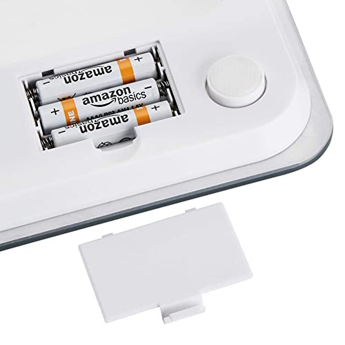 Amazon Basics Body Weight Scale - Auto On/Off Function, Silver - Image 6