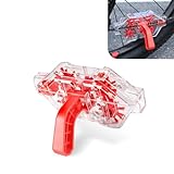 Foelony Bike Chain Cleaner Tool Kit, Transparent Soaking Design Bicycle Chain Clean...