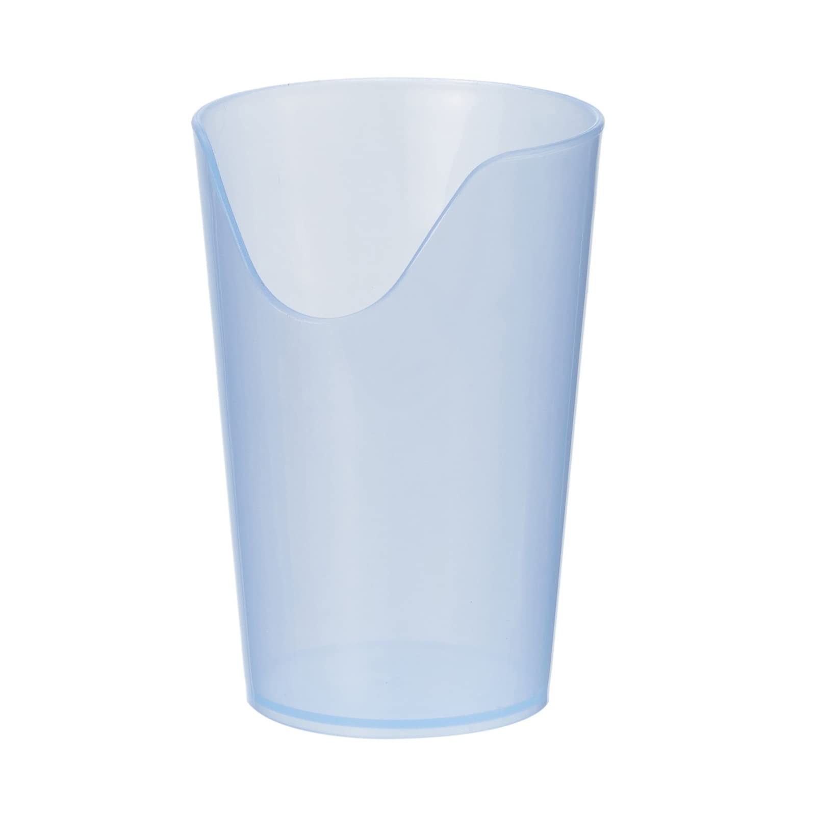 Vaso con hueco para la nariz