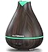 PurSteam 530ml Essential Oil Diffuser, Noise Reduce Design - Quieter, Longer Mist Output, 8-15 Hours Ultrasonic Aroma Diffuser with Waterless Auto-off, 7-Color LED Soft Light for Home, Office, Yoga