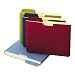 Globe-Weis/Pendaflex File Folder Pockets, 150 Sheet Capacity, Letter Size, Double Top, 1/3 Cut Tabs, Assorted Colors, 10 Pack (FP153L10 ASST)