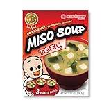 Marukome Miso Instant Tofu, 1.01-Ounce Packages (Pack of 12)