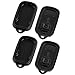 Key Fob Keyless Entry Remote Shell Case & Pad fits Toyota 1999-2009 4runner / 2001-2008 Sequoia