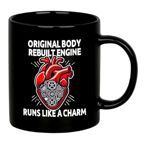 Taza de cerámica negra 11 oz Panvola original miniatura 1