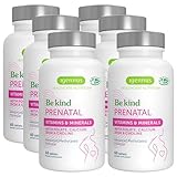 Igennus Methylated Prenatal Multivitamin for Women, Folate for MTHFR, High Absorption, Pure & Clean, Gentle Iron, Choline, Calcium & Magnesium, Vegan Pregnancy Vitamins, Halal, Non-GMO, 60 Tablets x 6