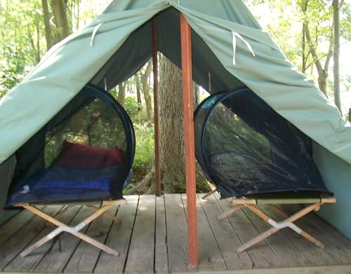 SANSBUG Screen Tent for One Person (Instant Pop up, Strong No-See-um Mesh, Durable Tarp Floor) - Image 4