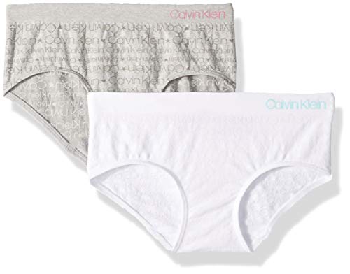 Calvin Klein Girls' Seamless Hipster (Pack of 2)
