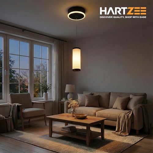 Image of Gleam Pendant Lamp Minimal Hanging Light Warm White Chandelier for Bedroom Living Room Kitchen Dining Area Cafe Decorative Ceiling Light