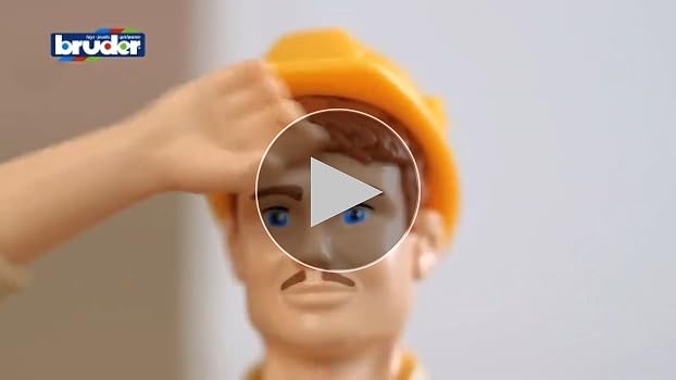 bruder建設機械 Bruder Bworld Toy Construction Set: Mixer, Railings, Figure