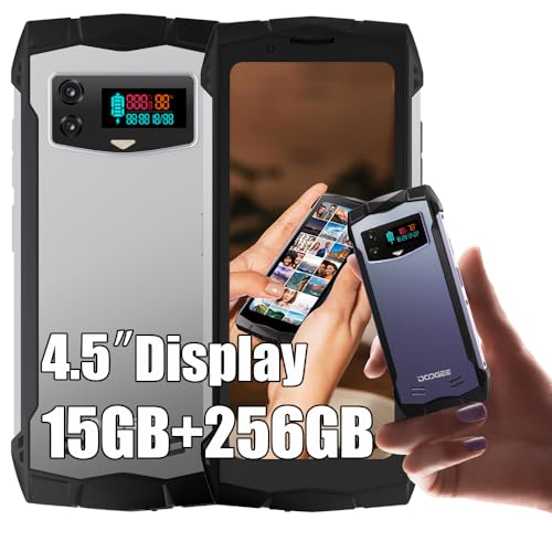 DOOGEE, Smini Rugged Smartphone, Android 13, 15GB+256GB/2TB 