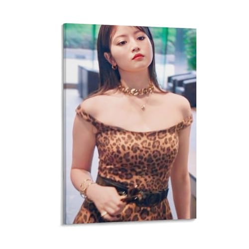 今田美桜 写真 (74) プリント キャンバス 絵画 壁アート モダン ホーム装飾 ぶら下がる ポスター 画像 壁の絵 版画 ギフト16x24inch(40x60cm)