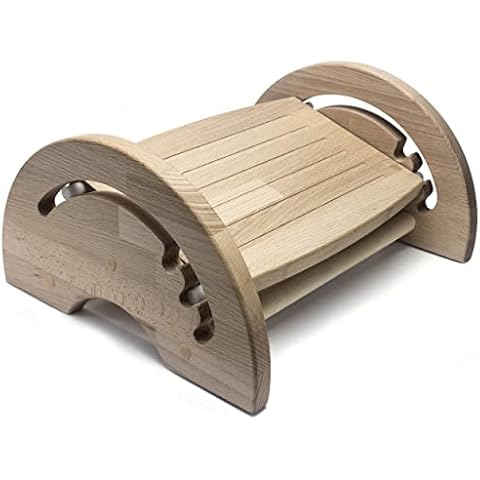 Fußstütze aus Holz - verstellbar Cover