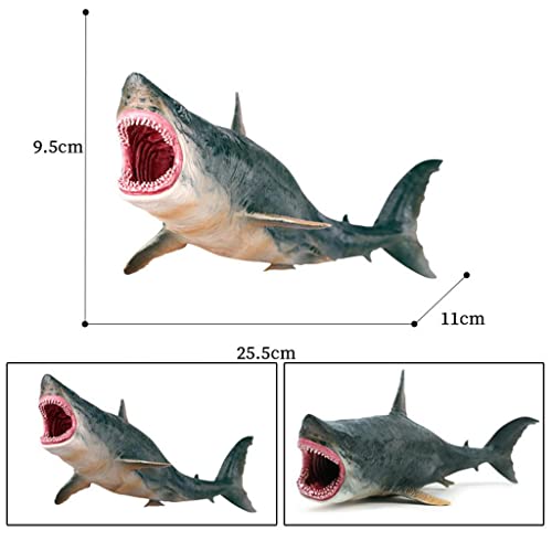 Image of Shark Action Figures Miniature Model Sea Life Educational Toy Gifts for Boys Megalodon | Educational | Other Educational Toys