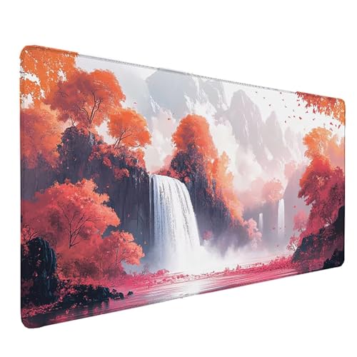 Tapis de souris rose sous main bureau imperméable pour embellir votre espace gamer