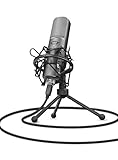 Perfekt geeignet für Podcasts, V-Logs, Voice-over, Musikaufnahmen oder Streaming auf YouTube, Twitch und Facebook