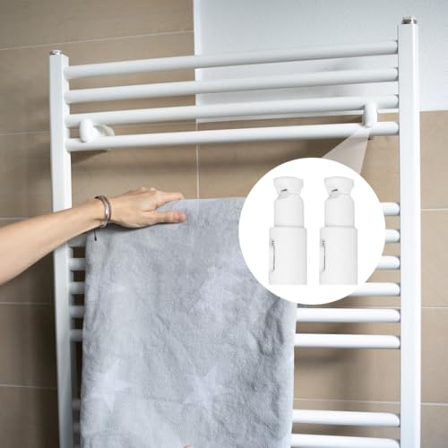 6 Stück Heizkörper Halterung Set,Halterung für Badheizkörper,Einstellbar Handtuchheizkörper Montagehalterung,Badezimmer Halterung Befestigung für Gerade und Gebogene Badezimmer Heizkörper