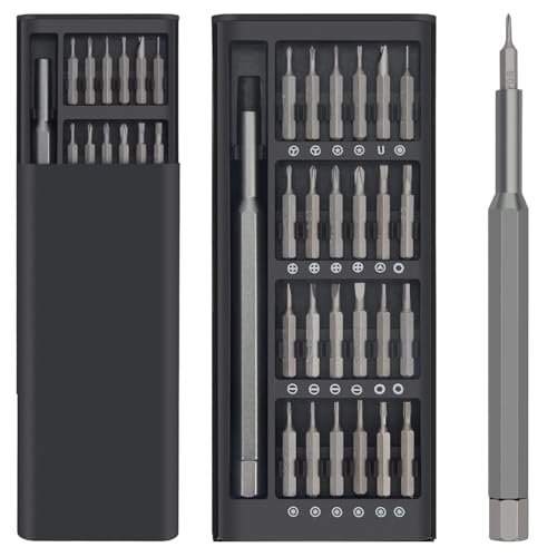 Image of 24 in 1 Precision Screwdriver Set, Multipurpose Manual Screwdriver Tool, CRV Magnetic Driver Bits & Storage Box, Repair Tool Kit for Electronics Computer Tablet Eyeglass Mini Repair Tool Kit