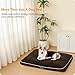HMTOPE Orthopädisches Hundebett, Hundematte im Doppelstock-Design, Waschbar Hundekissen, Abnehmbar Hundekorb, 90 cm für Kleine bis Mittelgroße Hunde, Braun