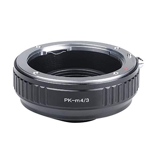 Adaptador Pentax PK a M43 compatible con cámaras Olympus y Panasonic Lumix 6