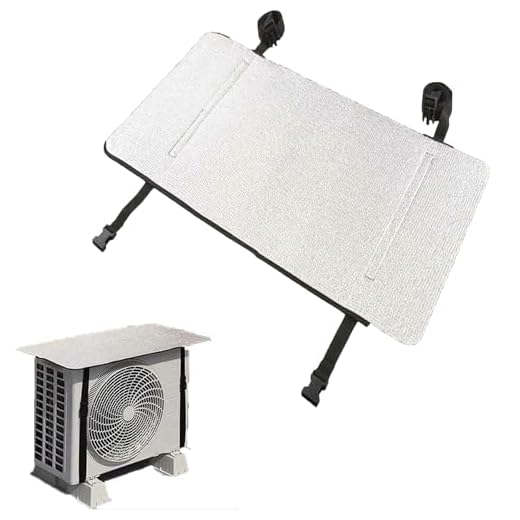 Cubierta Exterior de Unidades Exteriores,Cubierta de Aire Acondicionado,Cubierta de Polvo de Aire Acondicionado,Cubierta de Aire para Exteriores,Cubierta de Unidad de Bomba,80 * 40 cm