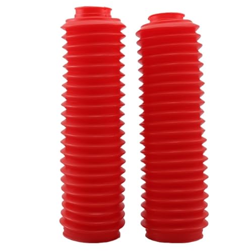 Soufflets de fourche moto rouge pour éviter les fuites de joint spi