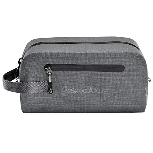 Skog Å Kust DoppSåk Waterproof & Leak-Proof Travel Toiletry Bag | Large, Charcoal Grey3