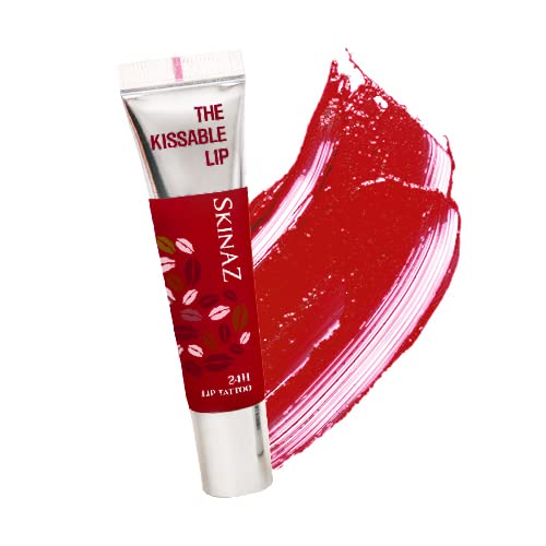 Amazon.co.jp: skinaz Lip Tatoo Sexy Red color スキンエイジ リップ