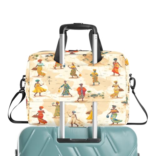 Maletín para portátil 16 pulg con temática africana miniatura 6