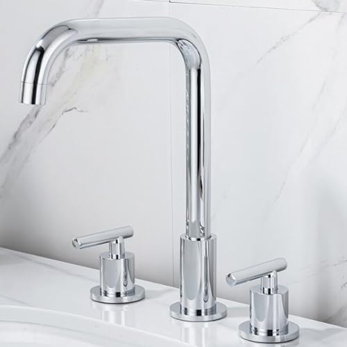 Robinet de salle de bains pivotant pour simplifier la routine matinale