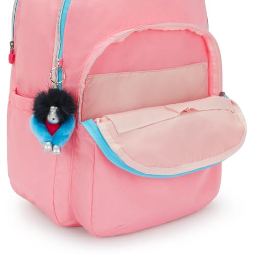Image of Kipling Women's Seoul Extra Large Fc 17 inch Laptop Backpack, Durable, Roomy with Padded Shoulder Straps, Built-In Protective Sleeve