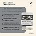 Shear Revival Gray Ghost Cream Pomade for Men & Women - Vegan, Strong Hold, Natural to Matte Finish Hair Styling Cream, For All Hair Types, 100% All Natural Ingredients, Citrus & Cypress Scent, 3.4oz