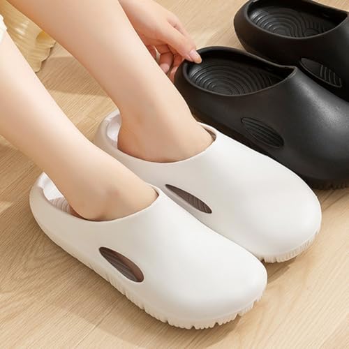 Image of Garden Clogs for Women and Men, Arch Support Work Shoes Comfort Non-Slip Waterproof Mules Nurse Sandals, Slip-on Outdoor Beach Slippers Unisex Adult Classic Closed Toe Slides
