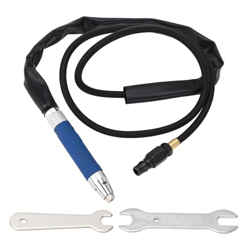 lvifloae 1/4in Handheld Engraving Pen Air Die Grinder Kit 60000rpm for Plastic Products Shoe Materials Die Casting