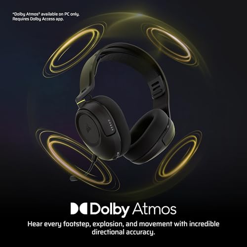 Corsair HS35 v3 Wireless Gaming Headset with Mic – Carbon - image 3