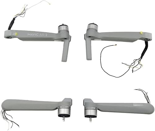 SOLKIN Drone Accessories Front Back Left Right Arm with Motor for DJI Mavic Air 2 Motor Arms Drone Repair Parts Replacement (Color 1 Set 95 New