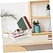 OSALADI Modern Desktop Bookshelf Organizer Versatile Book Display and Magazine Rack for Desk Easy Assembly Without Tools for Home and Office Decor