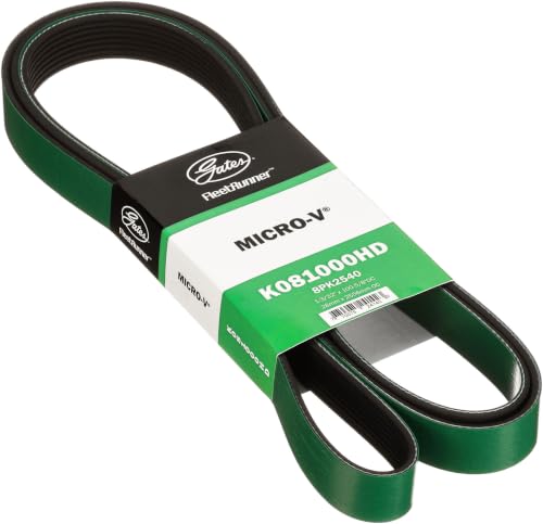 Gates K081000HD courroie alternateur 8 nervures pour véhicule lourd