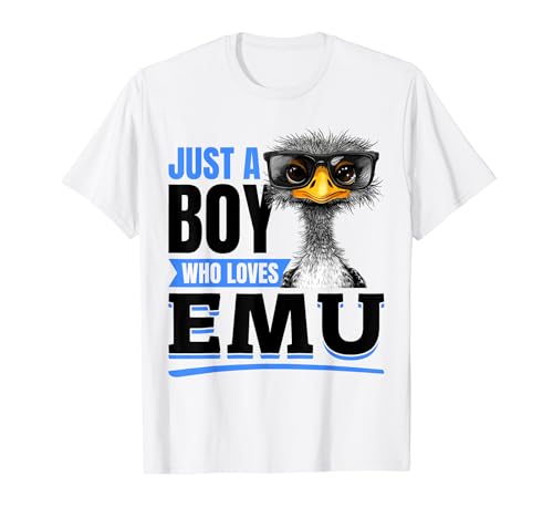 Divertido animal emú solo un niño que ama a emus Camiseta